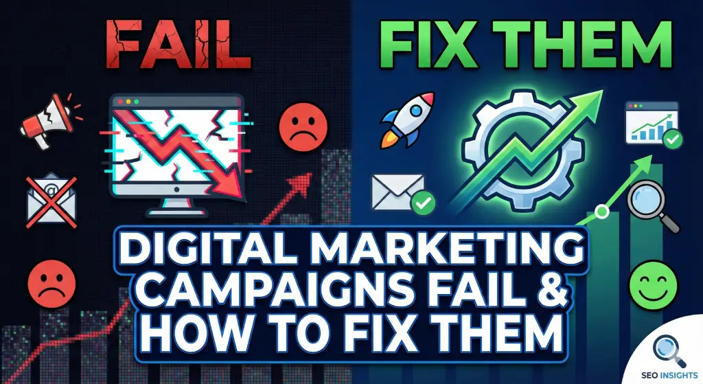 Why Digital Marketing Campaigns Fail & How to Fix Them