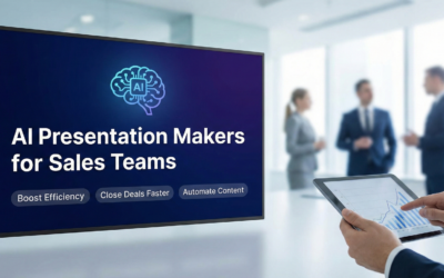 The Best AI Presentation Makers for Sales Teams: Scale Your Pitch Without Losing Your Brand